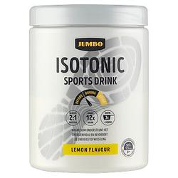 Foto van Jumbo isotonic sports drink lemon flavour 400g