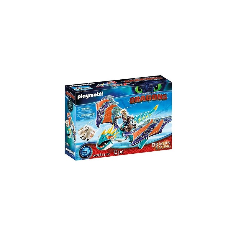 Foto van Playmobil dragon racing: astrid en stormvlieg (70728) 12-delig