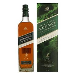 Foto van Johnnie walker island green 1ltr whisky + giftbox