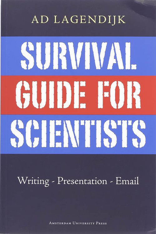 Foto van Survival guide for scientists - a. lagendijk - ebook (9789048506255)