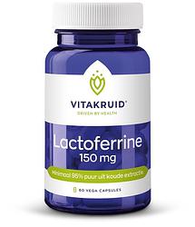 Foto van Vitakruid lactoferrine minimaal 95% puur + vitamine c capsules