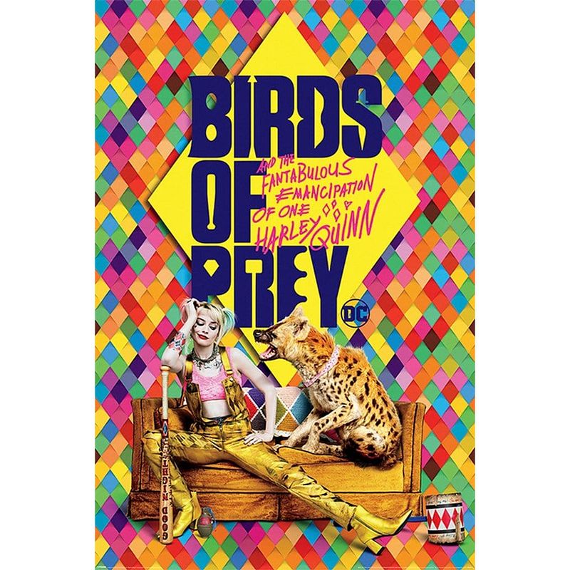 Foto van Pyramid birds of prey harleys hyena poster 61x91,5cm