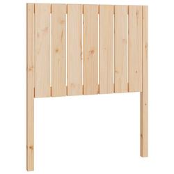 Foto van The living store houten hoofdeinde hoofdbord - 80.5 x 4 x 100 cm - massief grenenhout