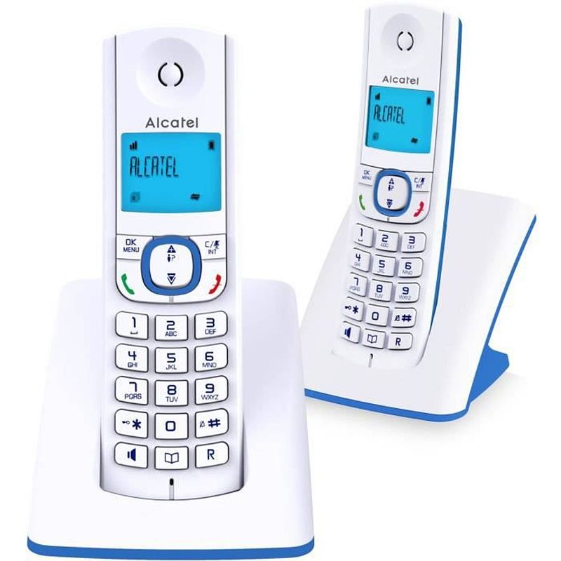 Foto van Alcatel f530 blauw duo