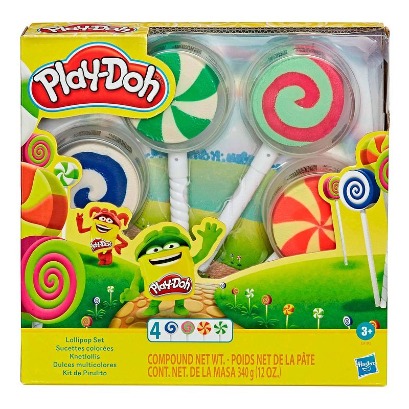 Foto van Play-doh kleiset lollipop junior 340 gram