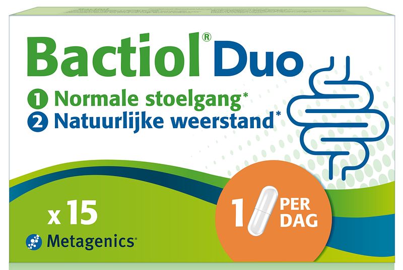 Foto van Metagenics bactiol duo capsules