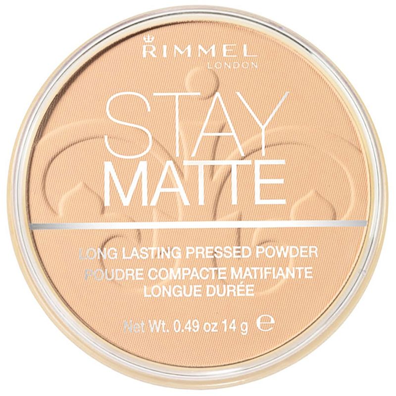 Foto van Rimmel london poeder stay matte 006 warm beige