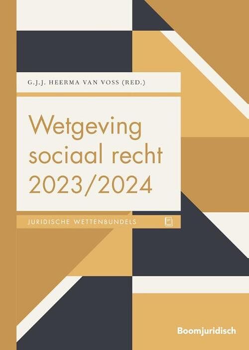 Foto van Wetgeving sociaal recht 2023/2024 - paperback (9789462127630)