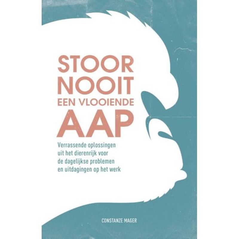 Foto van Stoor nooit een vlooiende aap