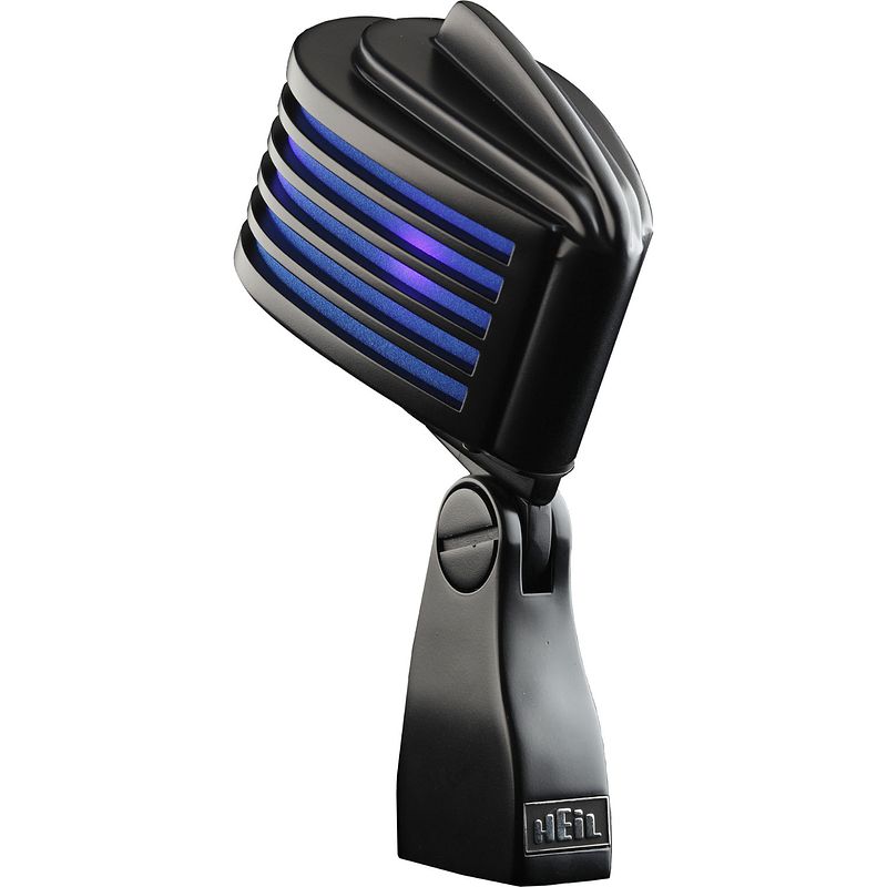 Foto van Heil sound the fin blue black dynamische microfoon