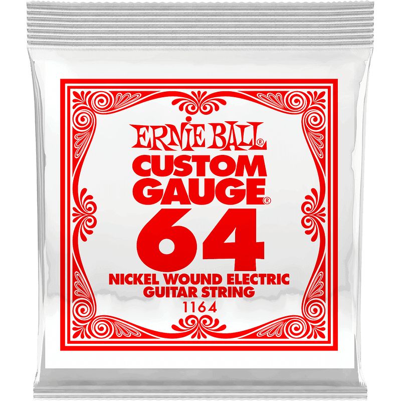 Foto van Ernie ball 1164 .064 nickel wound losse snaar voor elektrische gitaar