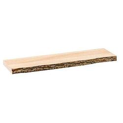 Foto van Wandplank duraline xl - bruin - 80x23,5 cm - leen bakker