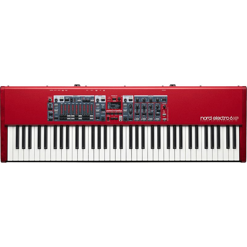 Foto van Clavia nord electro 6 hp stage keyboard