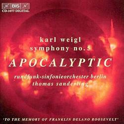 Foto van Weigl: symphony no.5/apocalyptic symphony - cd (7318590010778)