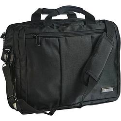 Foto van Cristo portable laptoptas voor 15 inch laptops, 2-in-1, zwart