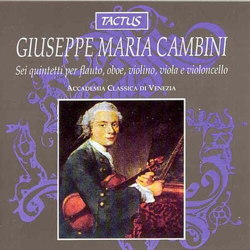 Foto van Cambini: sei quintetti per flauto, oboe, violino, vioa e violancello - cd (8007194100433)