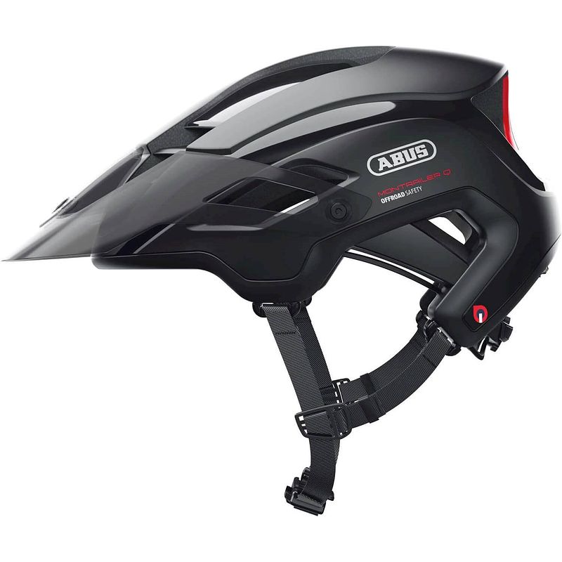 Foto van Abus helm montrailer quin velvet black m 55-58cm