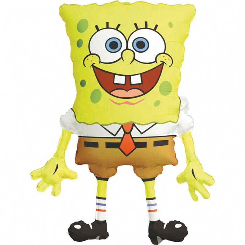 Foto van Anagram folieballon spongebob squarepants junior 71 cm geel