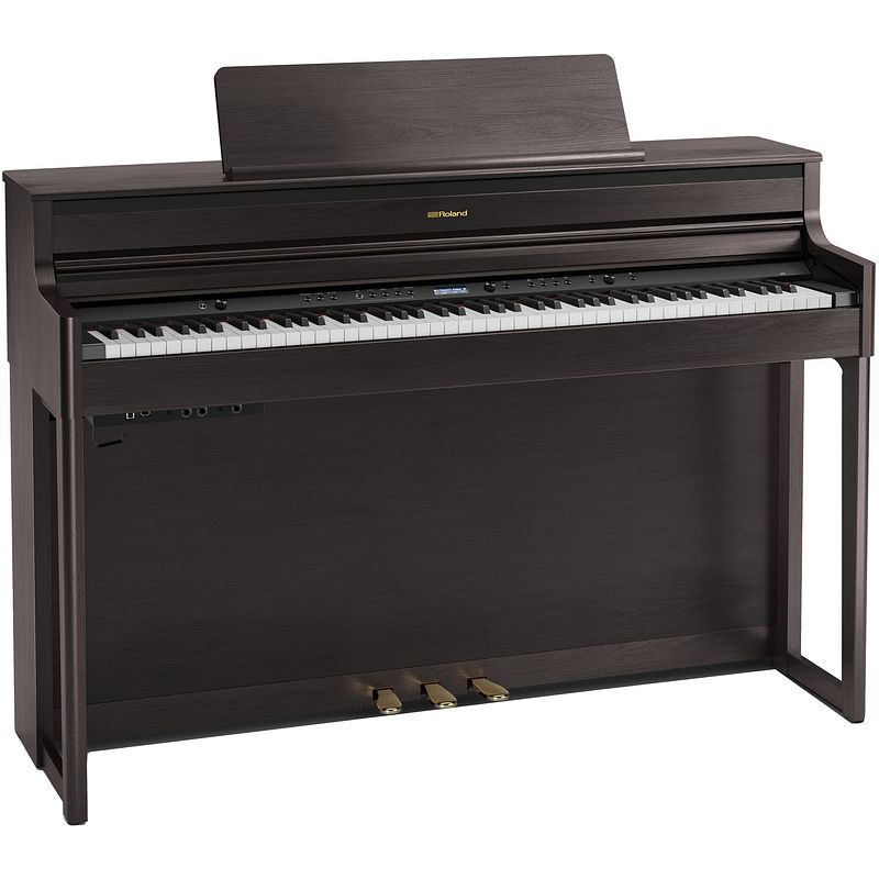 Foto van Roland hp704 digitale piano dark rosewood