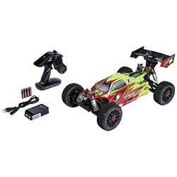 Foto van Carson rc sport virus 4.1 neon-geel brushless 1:8 rc auto elektro buggy 4wd rtr 2,4 ghz