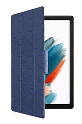 Foto van Gecko zigzag kids cover samsung tab a8 10.5 (2021) tablethoesje blauw