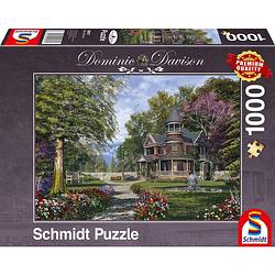 Foto van Schmidt puzzle legpuzzel herenhuis karton 1000 stukjes