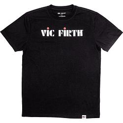 Foto van Vic firth black logo t-shirt maat l
