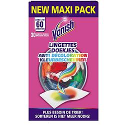 Foto van Vanish kleurbeschermer doekjes maxi pack  - 30 stuks kleurvangers