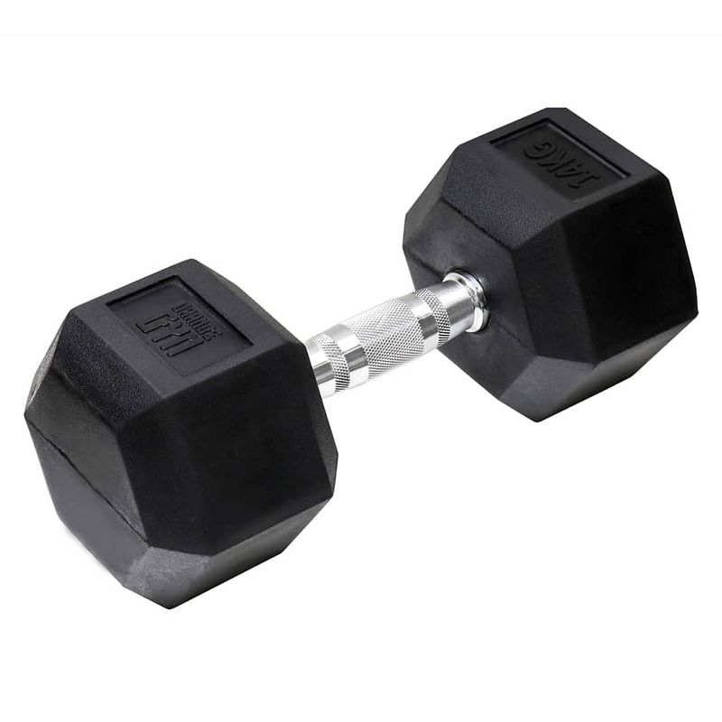 Foto van Orange gym - hex dumbbell - 14kg