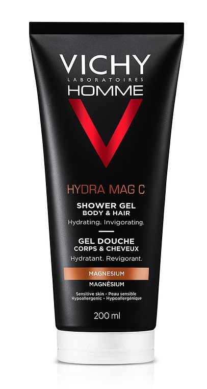 Foto van Vichy homme hydra mag c douchegel