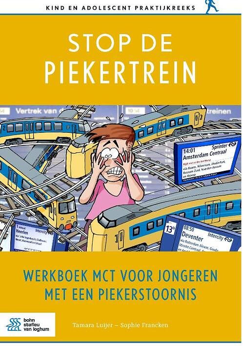 Foto van Stop de piekertrein - sophie francken, t.d.p. luijer - paperback (9789036829106)