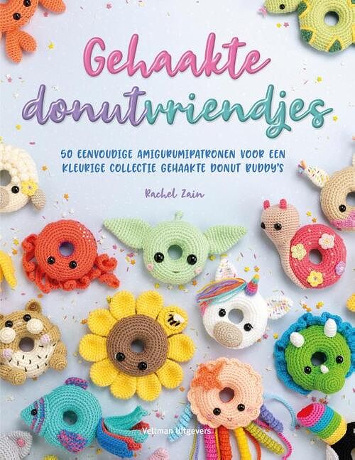 Foto van Gehaakte donutvriendjes - rachel zain - paperback (9789048320677)