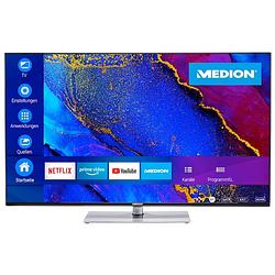 Foto van Medion life smart-tv x15807 58 inch ultra hd display netflix amazon prime video bluetooth hdr dolby