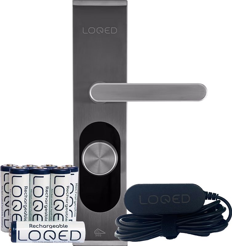 Foto van Loqed touch smart lock + power kit