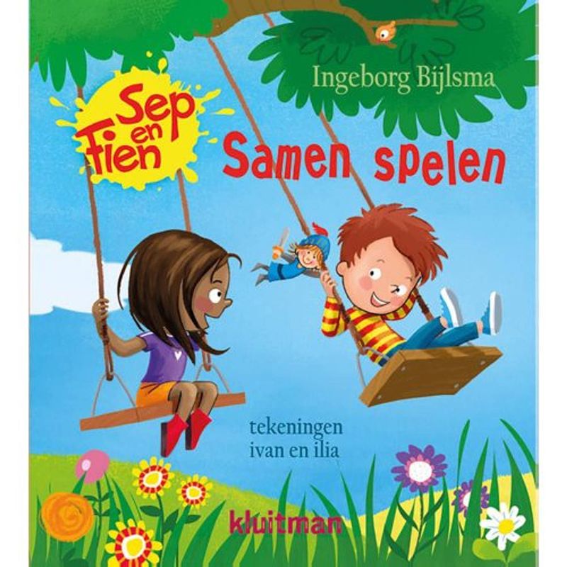 Foto van Samen spelen - sep en fien