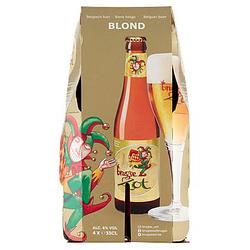 Foto van Brugse zot belgisch blond fles 4 x 330ml bij jumbo