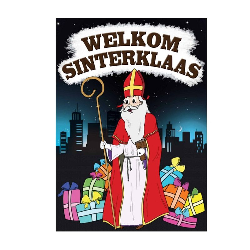 Foto van Deurposter sinterklaas a1 - feestposters