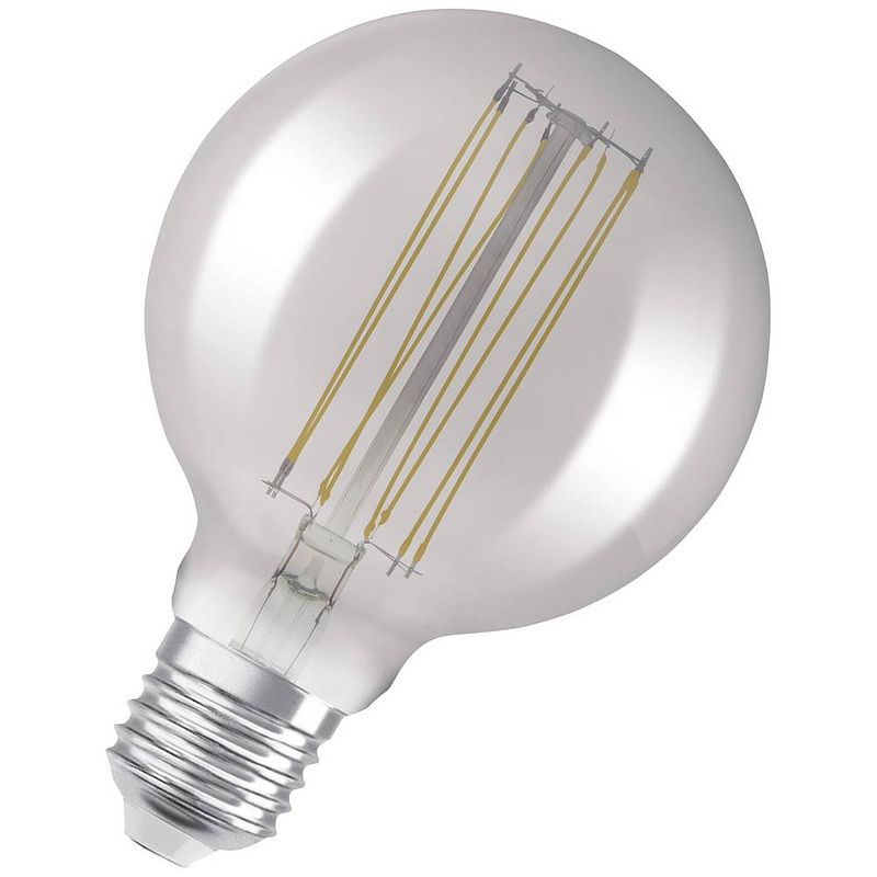 Foto van Osram 4058075761353 led-lamp energielabel g (a - g) e27 globe 11 w = 42 w warmwit (ø x h) 95 mm x 95 mm 1 stuk(s)