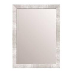 Foto van Artesania texa rechthoekige spiegel 50x70 cm wit
