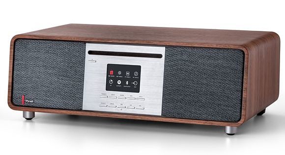 Foto van Pinell supersound 701 dab radio bruin