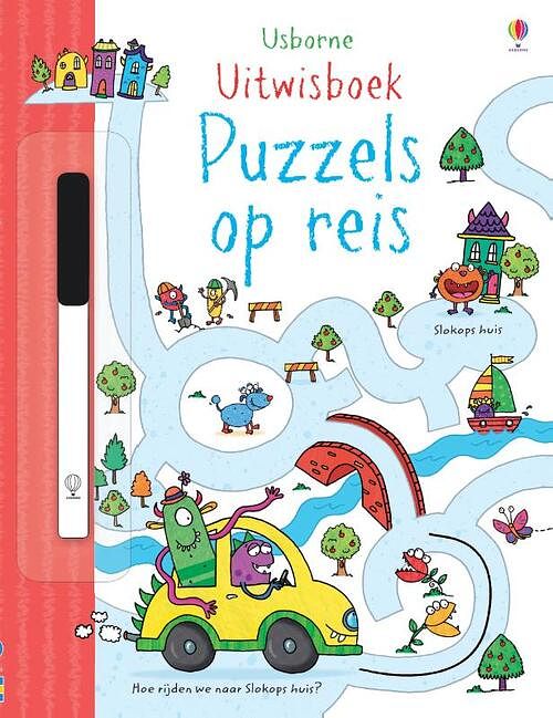 Foto van Uitwisboek puzzels op reis - paperback (9781474970013)