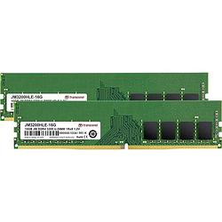 Foto van Transcend jetram werkgeheugenset voor pc ddr4 32 gb 2 x 16 gb 3200 mhz 288-pins dimm jm3200hle-32gk