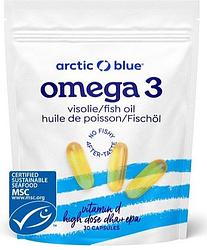 Foto van Arctic blue omega 3 visolie met vitamine d - high dose