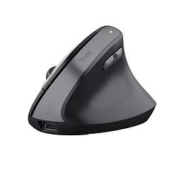 Foto van Trust bayo ii ergonomic wireless mouse muis zwart