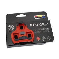 Foto van Look schoenplaatjes keo grip race 9° rood