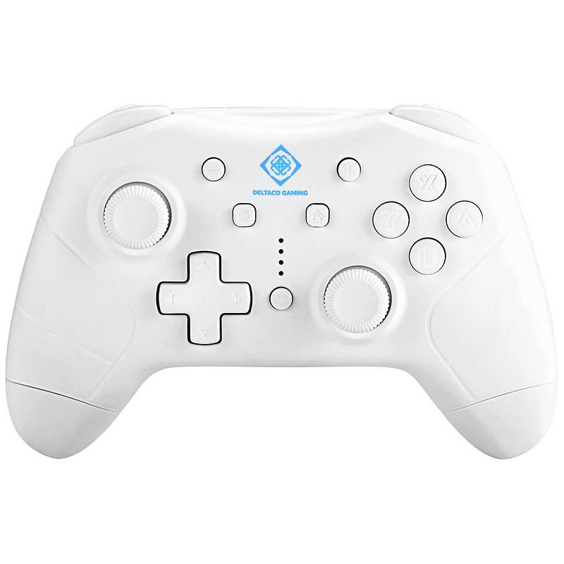 Foto van Deltaco gaming gam-103-w controller android, nintendo switch wit