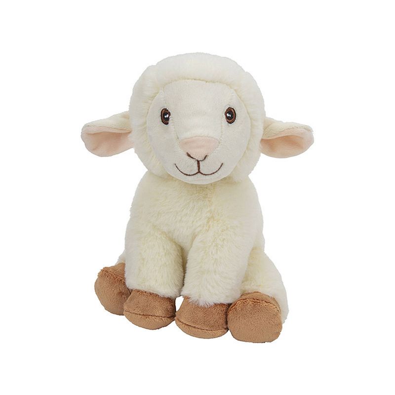 Foto van Pluche dieren knuffels schaap/lammetje van 22 cm - knuffel boederijdieren