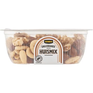 Foto van Jumbo ongezouten notenmix 140g aanbieding bij jumbo | cup of zak a 110350 gram