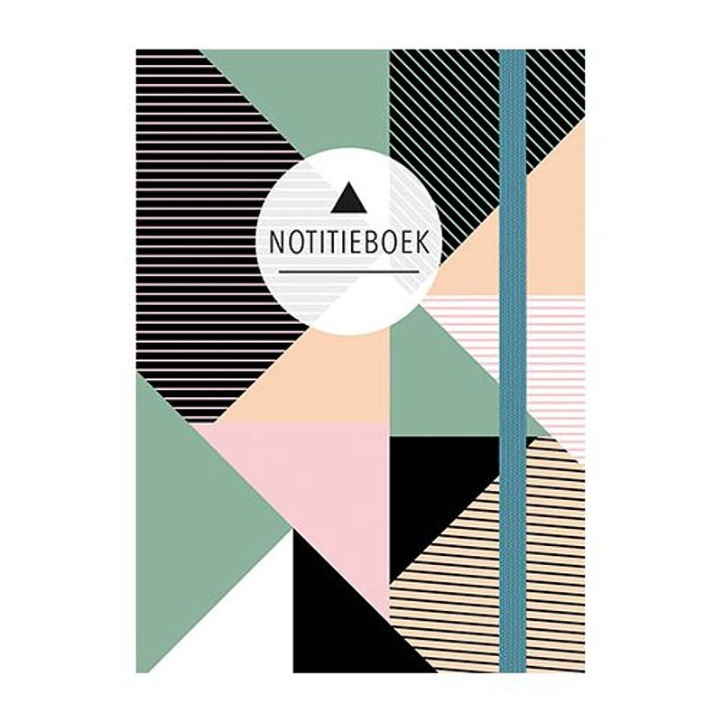 Foto van Notitieboek (klein) - triangles