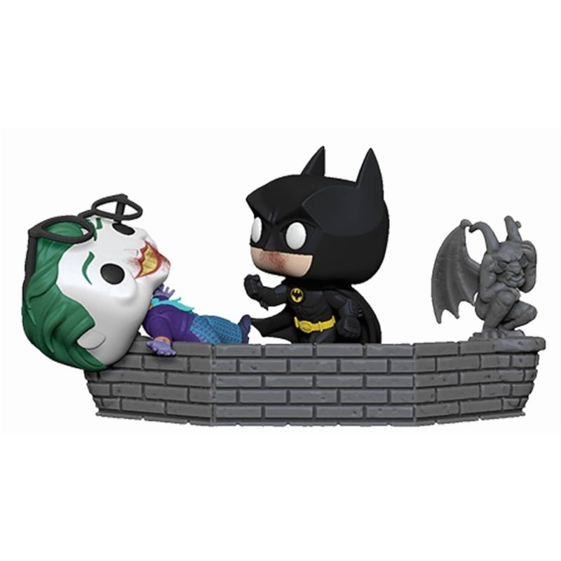 Foto van Funko pop! movie moment: dc batman 1989 - batman en joker